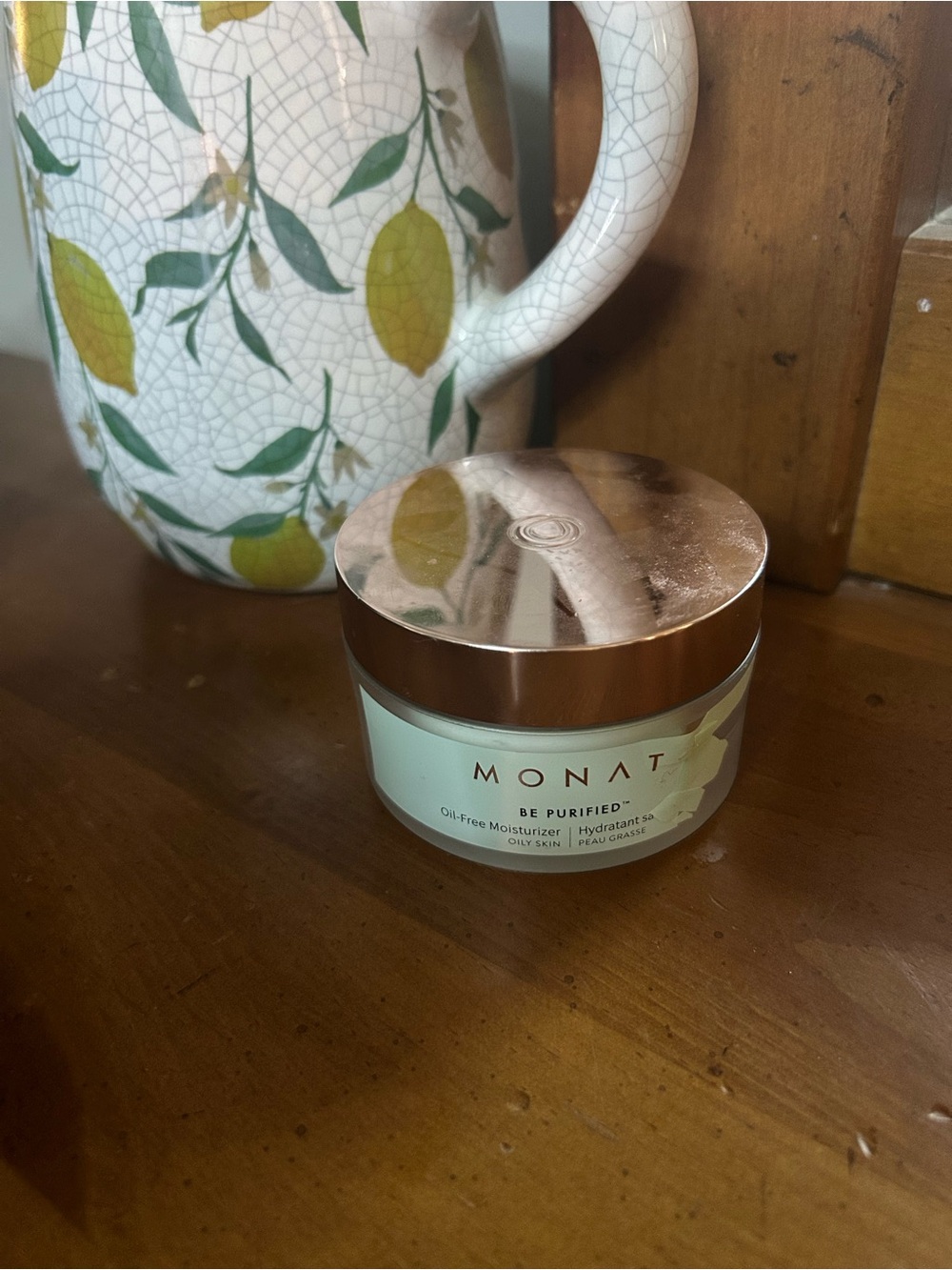 MONAT Be Purified Oil-Free Moisturizer — Mint Green
